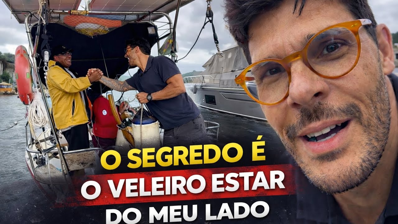 ⁣AGORA COMEÇA O PROJETO-O VELEIRO CHEGOU NA MARINA-PETERSON 33 MINTAKA