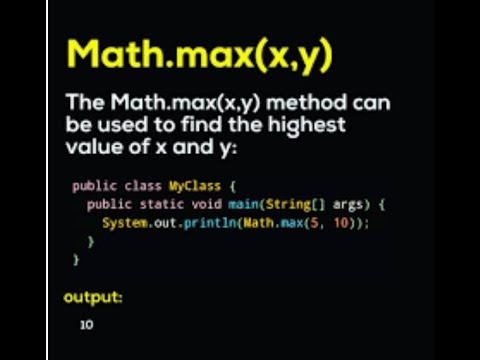 Maximum Numbers out of a given set of user Inputs - YouTube