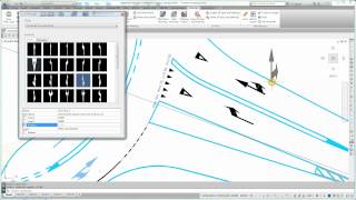 Add pavement markings and Create reports using Autosing