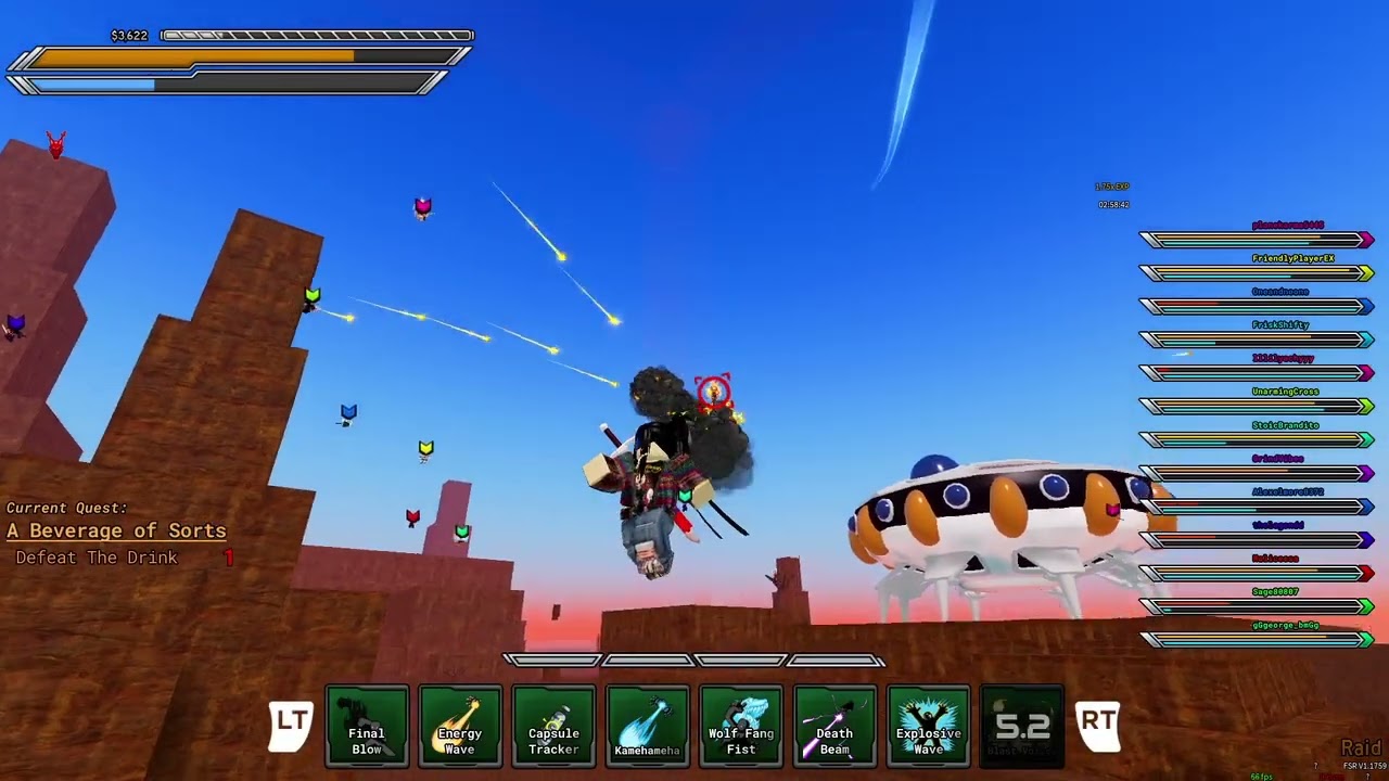 TheDrink Raid In Dragon Ball Final Stand Remastered