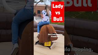 Her Bullriding  Shocked Us! #shorts