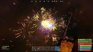 Best Firework Show In Rust #Rust