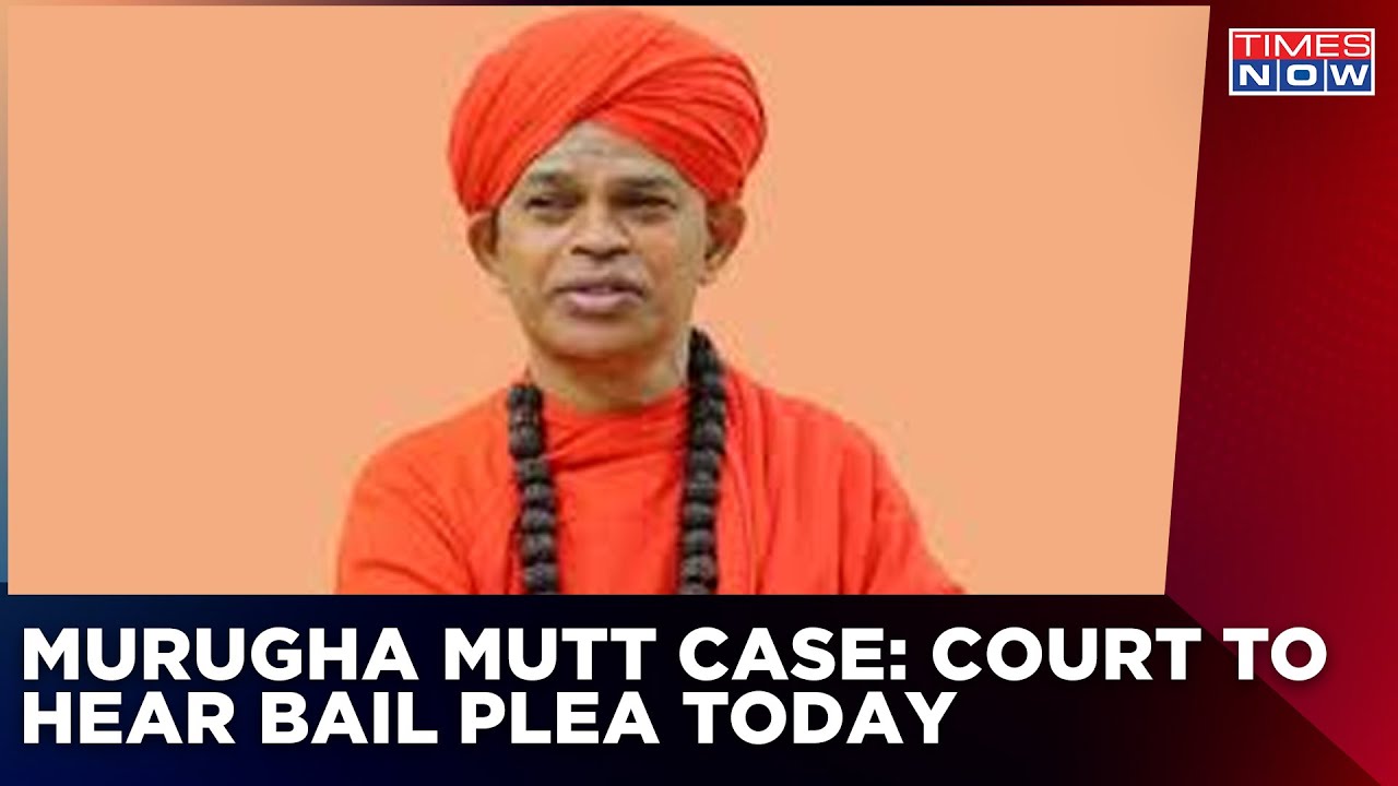 Murugha Mutt head: Court to hear anticipatory bail plea of seer Tuesday | Latest English News
