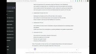 Using ChatGPT to generate syllabus, lesson plan and assessments