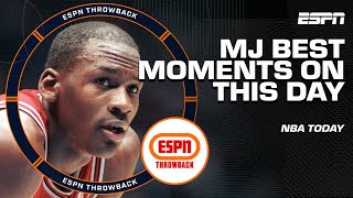 MICHAEL JORDAN HISTORY ON THIS DAY 🔥 ESPN Throwback