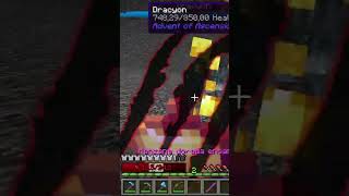 asi fue mi batalla vs dracyon en minecraft