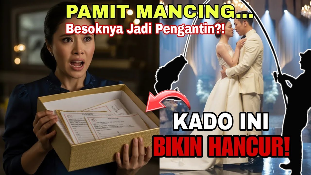 Suami Hilang Semalaman Katanya Mancing… Besoknya Jadi Pengantin! Sampai Kado Ini Datang…