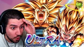 EL NUEVO ULTRA ES AUTOWIN! ULTRA GOKU SUPER SAIYAN 3 Y VEGETA SSJ2 REACCION Y BREAKDOWN | DB LEGENDS