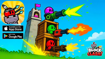 Block Clash! - Gameplay Walkthrough Part 1 , ANDROID, iOS