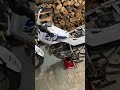 TW200 plastics all polished up