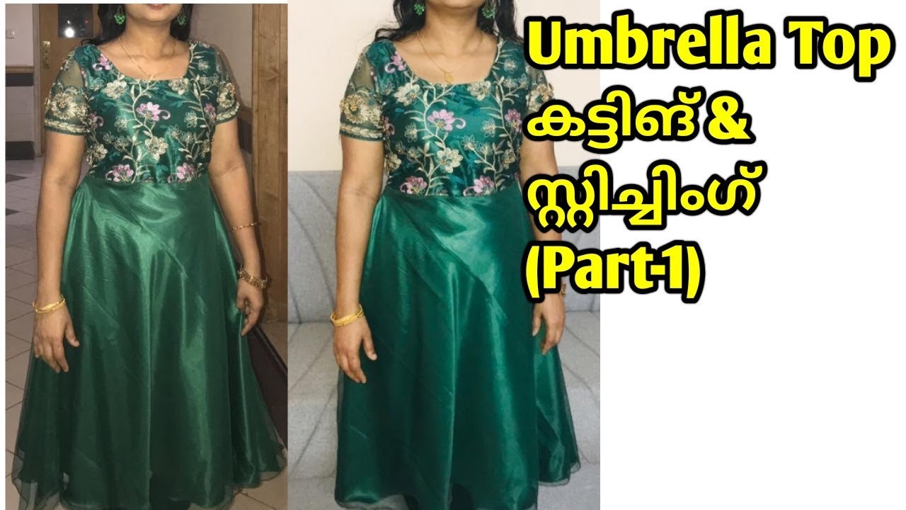 long umbrella cut churidar