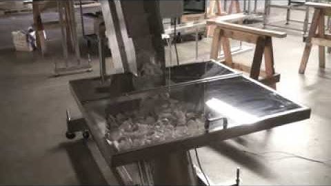 Bulk Cap Elevator With Chute | Bottle Capping Feeding Machine | E-PAK