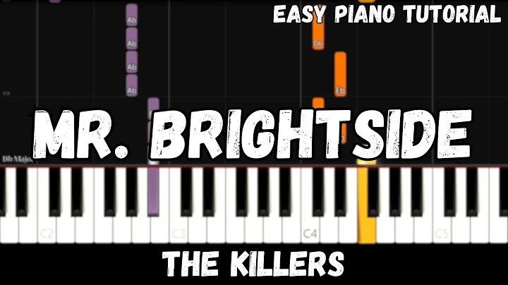 The Killers - Mr. Brightside (Easy Piano Tutorial)