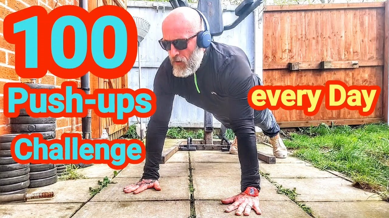 100 Push-ups workout challenge every day after work without creatine ...