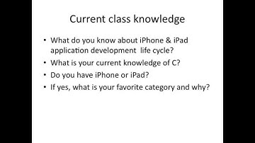 Lecture 1 -  Mobile Application Development
