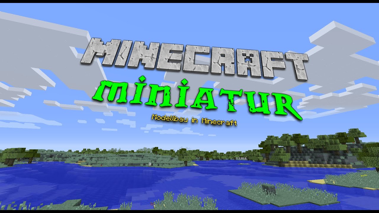 Minecraft Texture Packs: Miniatur (Modellbau in MC!) [HD][GER/DE][FACE ...
