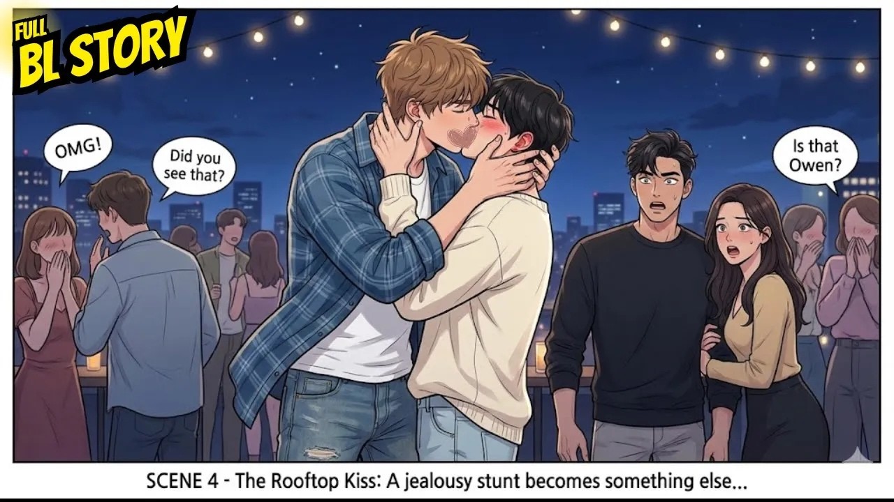 He K*ss*d Me in Front of His Ex to Make Them Jealous—Now He Won’t Stop Calling Me ‘Babe’【BL Story】