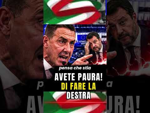 Video ROBERTO VANNACCI FA ESPLODERE IL CENTRODESTRA