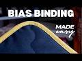 The Easiest Way to Sew Perfect Bias Binding Around Curves