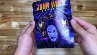John Wick Chapter 1-3 4K UHD unboxing and digital code
