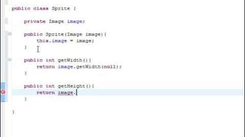 Java tutorial - Making a 2D game part 3