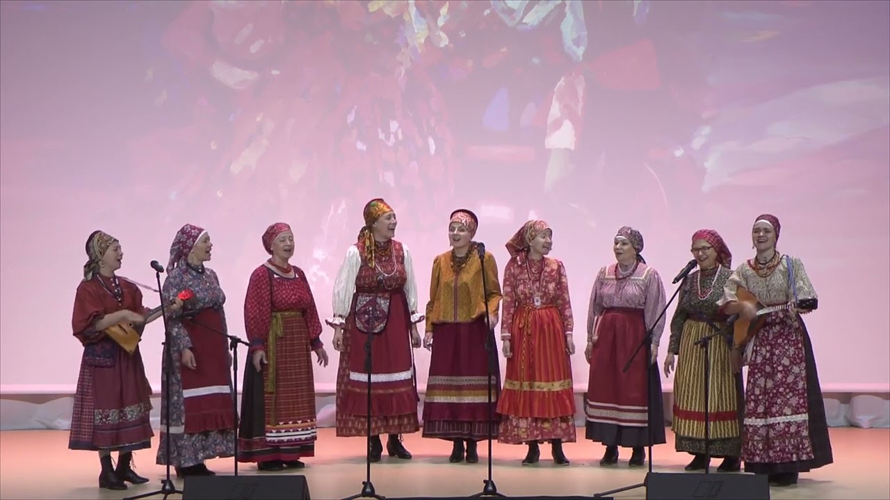 Народный коллектив фольклорная студия "Сею-вею", "Мой костёр в тумане ...