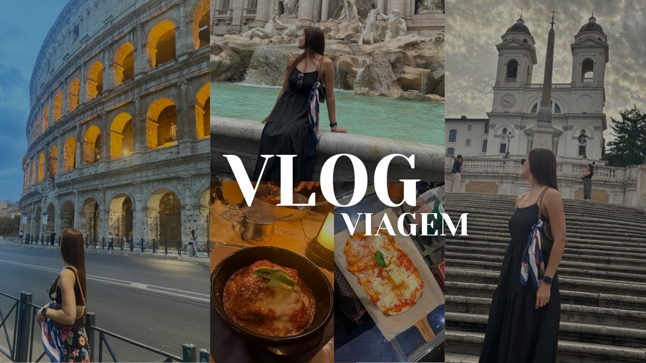 vlog viagem: 2º dia, ITÁLIA e VATICANO, coliseu, rio tibre, culinária italiana, sorvete caro $$
