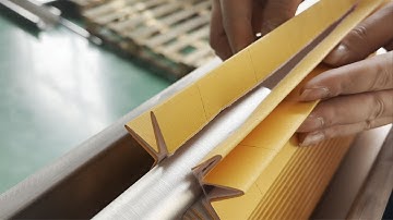 filter pleats seam gluing machine video-40inch