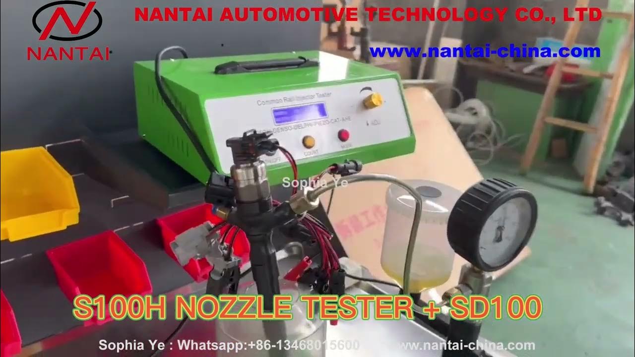 Nantai Nozzle tester+ PS200A, S100H, SD100, CR700 probador de boquillas ...