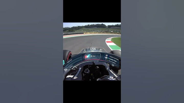 Lewis Hamilton onboard insane speed and insane g-forces at Mugello F1 track