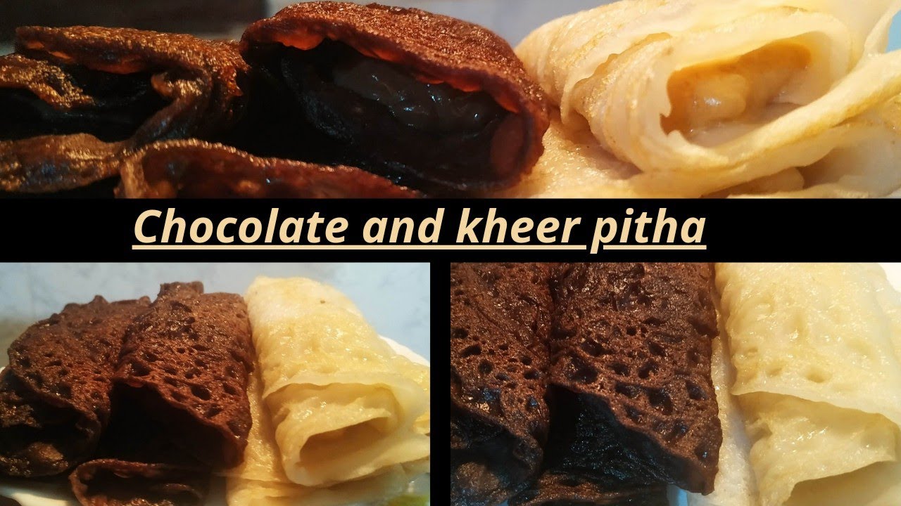 CHOCOLATE PITHA||KHEER PITHA||PATISHAPTA PITHA||THE RECIPES