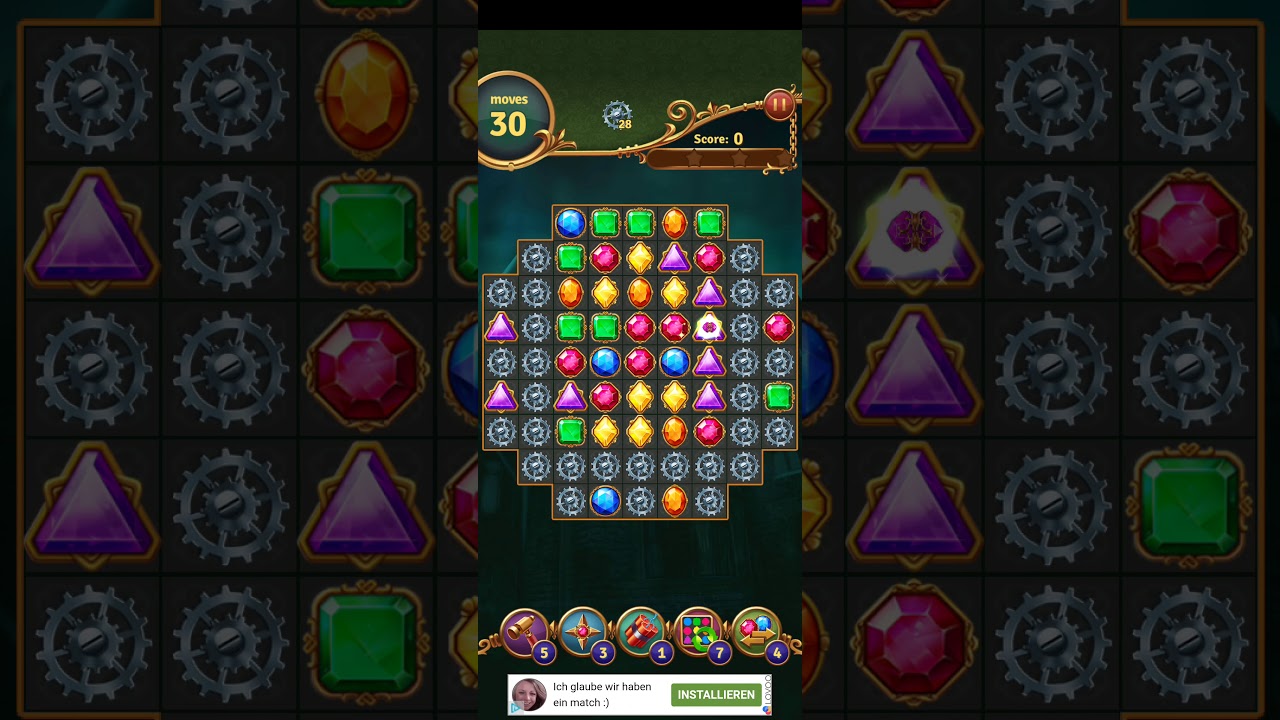 Jewel Castle 💎 🏰 Jewels & Gems Match 3 Legend 2020 Level 109 ⭐⭐⭐ no