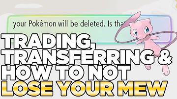 Save Games, Trading, & NOT Losing Your Mew from Pokeball Plus - Pokemon Let