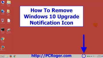 How To Remove Windows 10 Upgrade Notification Icon