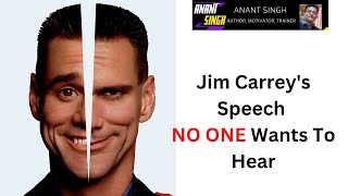 Jim Carrey's Speech NO ONE Wants To Hear — One Of The Most Eye Opening Speeches