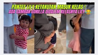 I DIDN'T EXPECT IT‼️NO WAY TO BE AFRAID OF ENTERING CLASS, LILY WAS AFRAID OF THE GORILLA IN HER ...