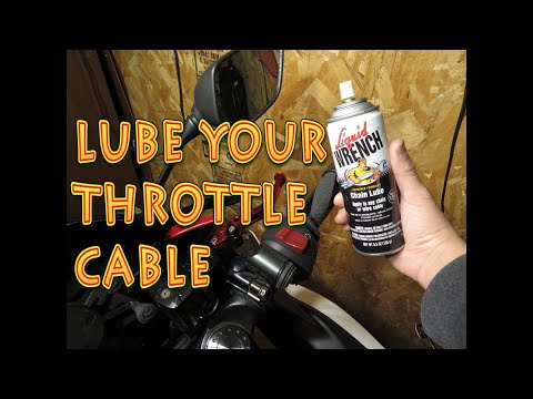 Video: Come lubrificare il cavo dell'acceleratore?