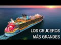 Los 10 CRUCEROS Más Grandes y Lujosos del Mundo 2021 - Top Vehículos