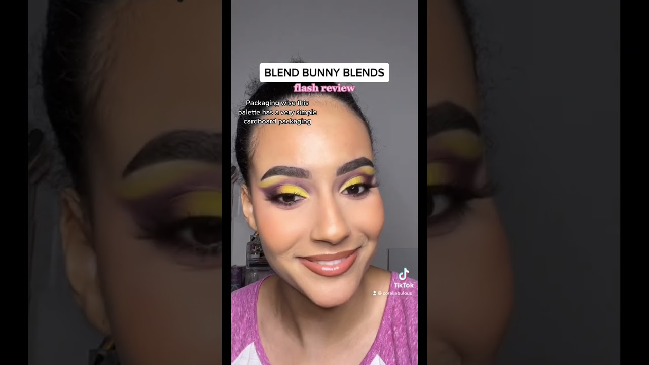 Blend bunny blends FLASH review 🌈 #makeupartist #makeupreview