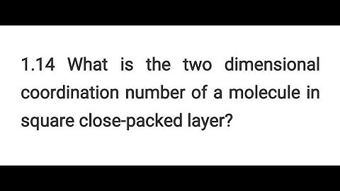 THE SOLID STATE I.Q.1.14  CLASS 12 CHEMISTRY NCERT CHAPTER 1