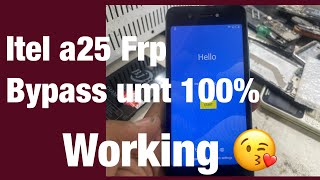 Itel A25 Frp  Remove By Umt Working New 2023