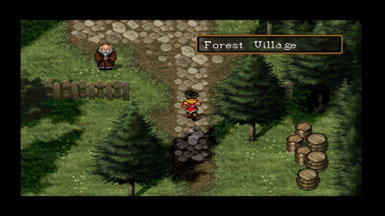 Suikoden 2 Riou Solo Walkthrough Part 109 Iron Hammer In Forest Village