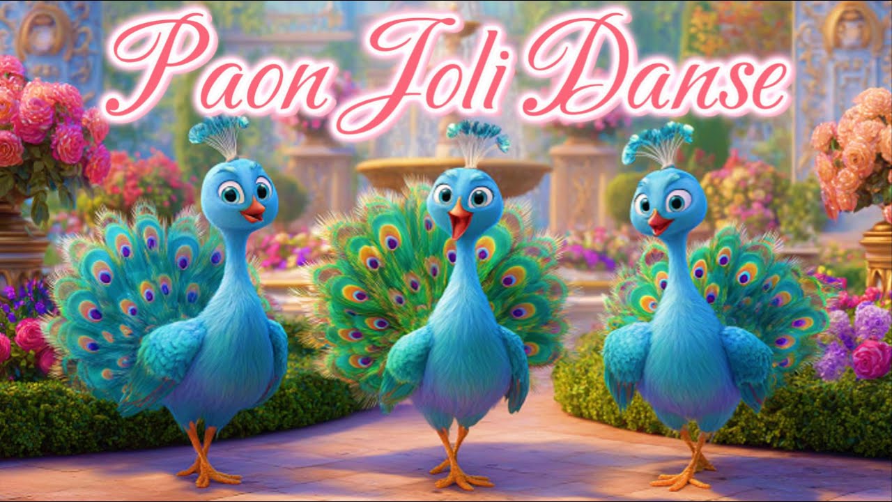 Paon Joli Danse remix - Comptines pour enfants – Chansons pour enfants – Chansons enfantines