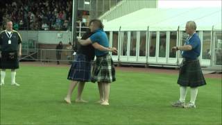 Cowal Highland Gathering 2014 - Traditional Backhold Wrestling