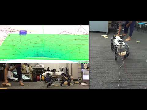 Neuro-Cognitive-based Locomotion - Real robot implementation