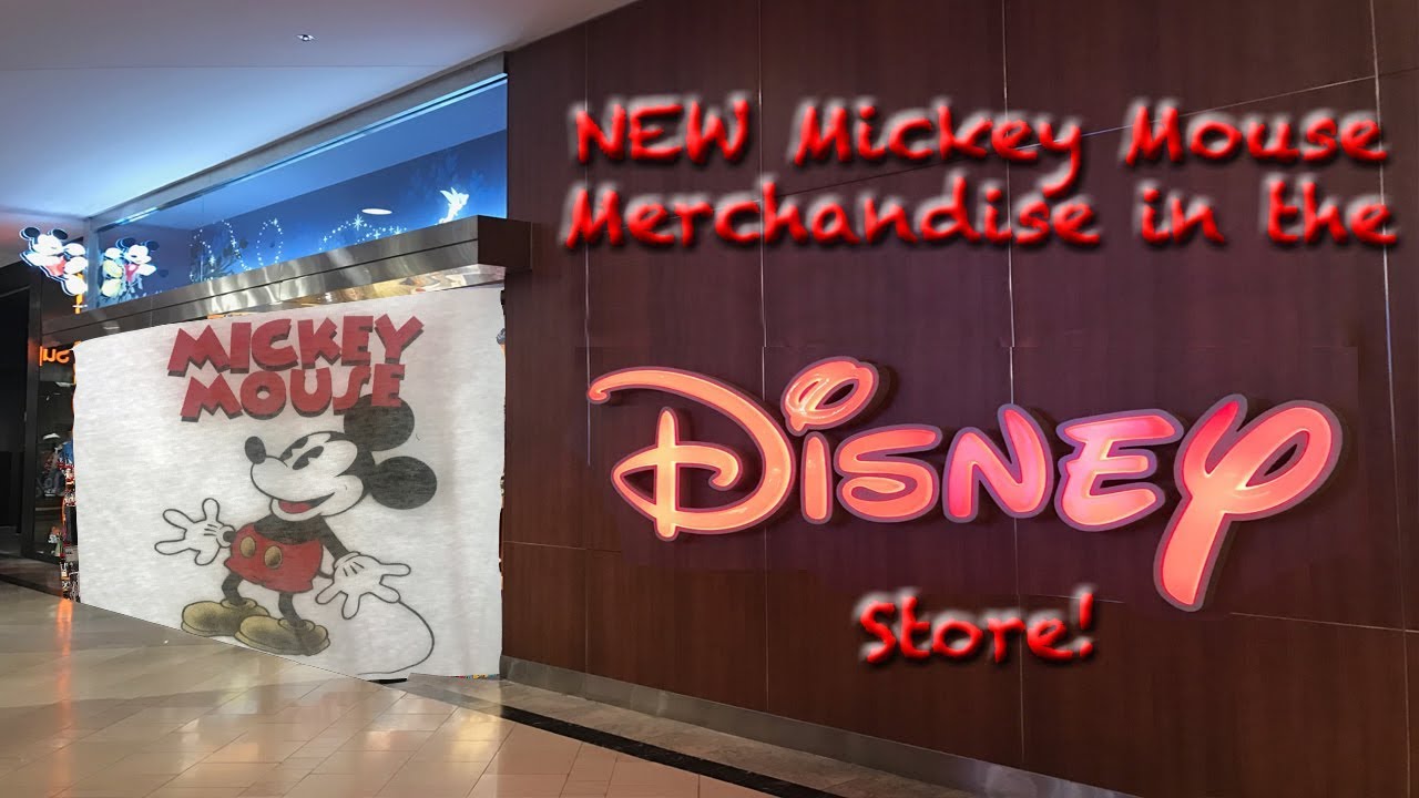 NEW Mickey Mouse Merchandise in the Disney Store!