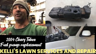 2004 Chevy Tahoe fuel pump replacement.