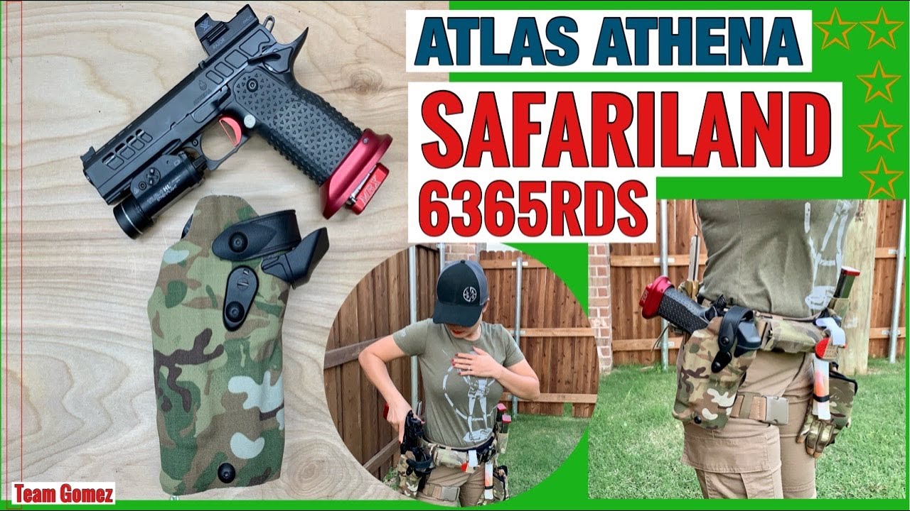 SAFARILAND RDS holster for a Atlas Gunworks Athena