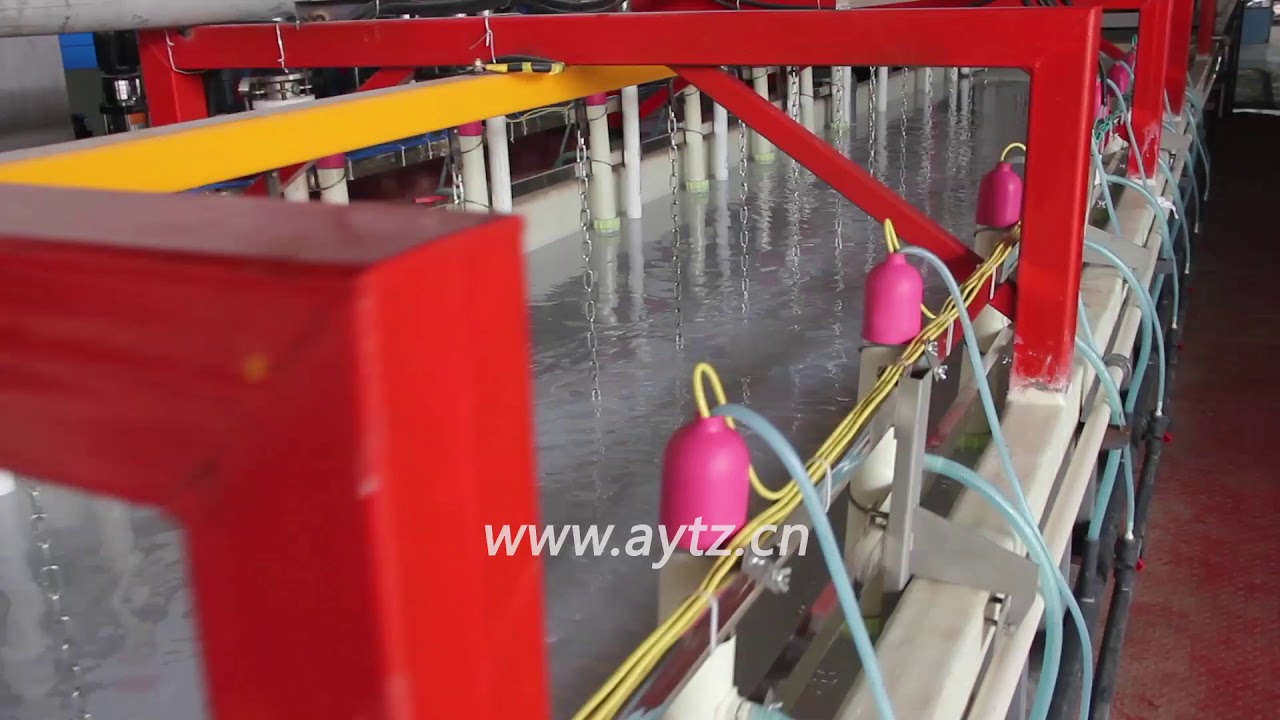 Electrophoretic powder coating line from factory