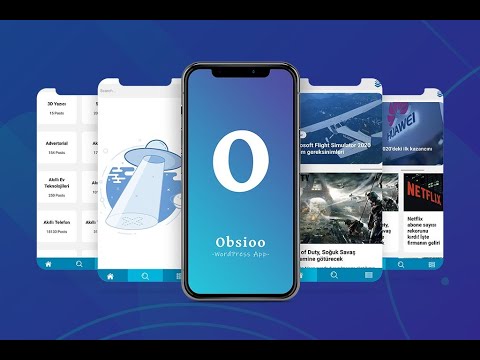 Obsioo React Native App for WordPress Sites